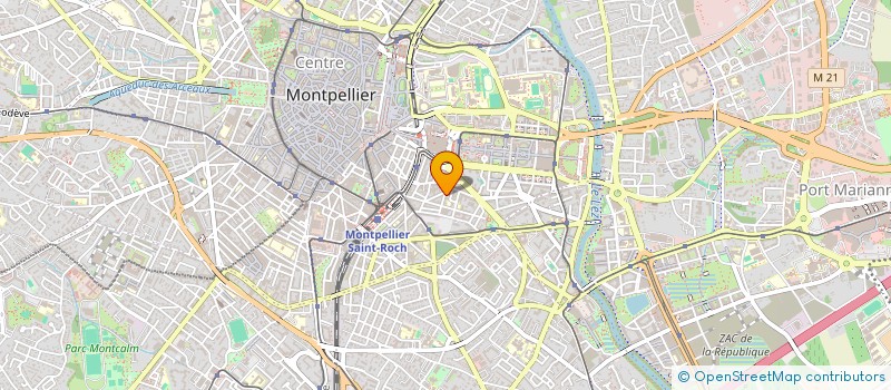 localisation de l'entreprise EPPISCOP à MONTPELLIER
