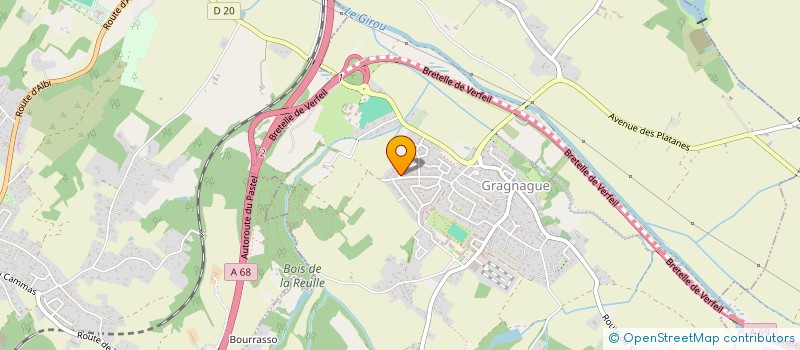 localisation de l'entreprise EPPOU  GRAGNAGUE