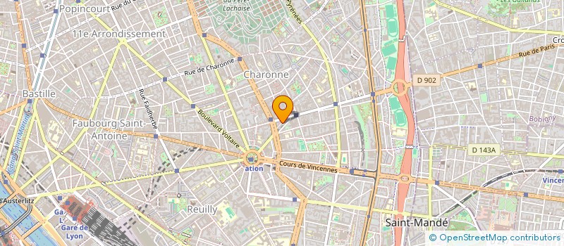 localisation de l'entreprise EPR  PARIS