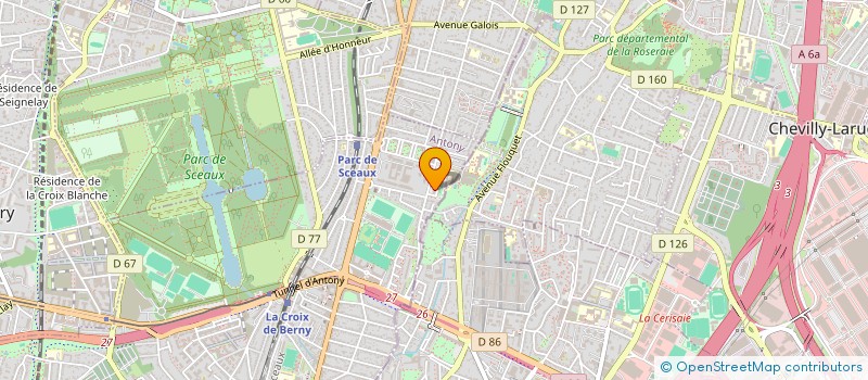 localisation de l'entreprise EPR CONSEIL ET DEVELOPPEMENT à ANTONY