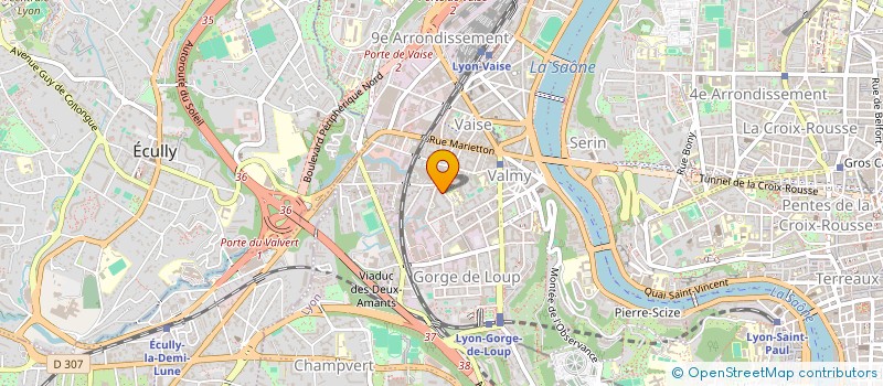 localisation de l'entreprise EPRA STRAPS à LYON