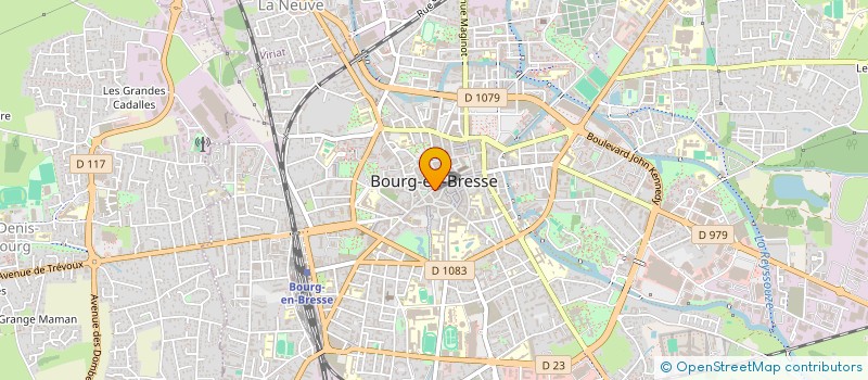 localisation de l'entreprise EPRC à BOURG-EN-BRESSE