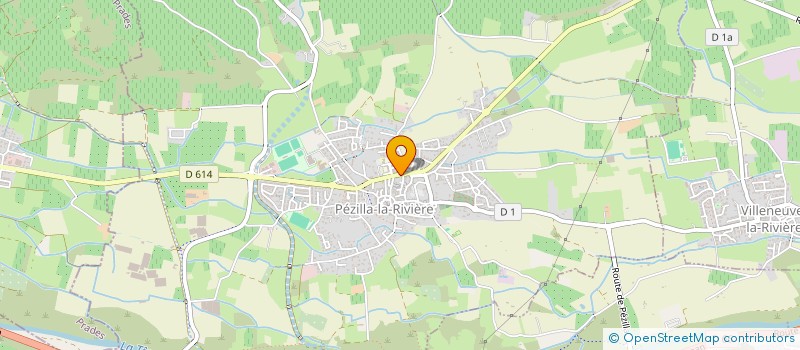 localisation de l'entreprise EPREYN  PEZILLA-LA-RIVIERE