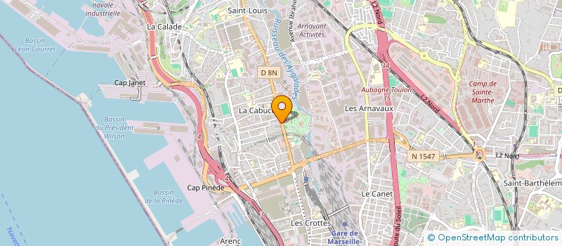 localisation de l'entreprise EPROM SA à MARSEILLE
