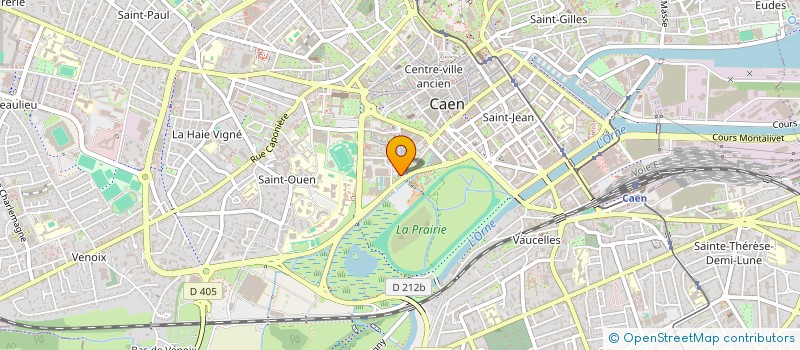 localisation de l'entreprise EPRON - LOT F à CAEN