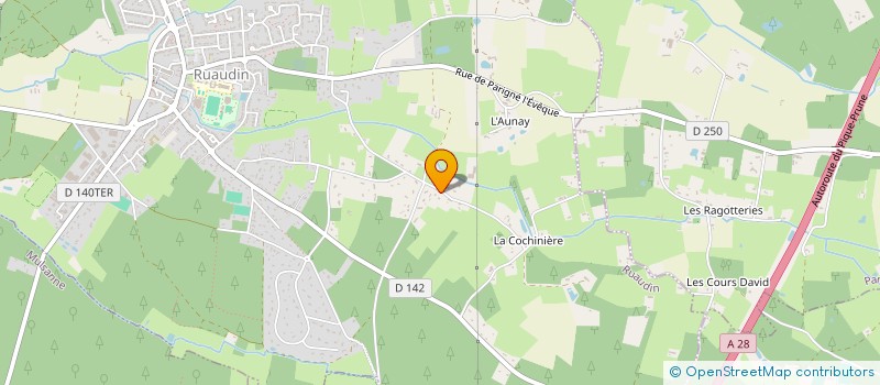 localisation de l'entreprise EPRQR  RUAUDIN