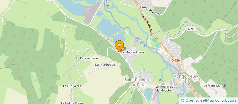 localisation de l'entreprise EPS  SAINT-PHILBERT-SUR-RISLE