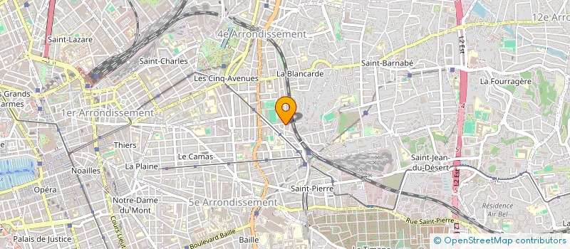 localisation de l'entreprise EPS BATIMENT à MARSEILLE