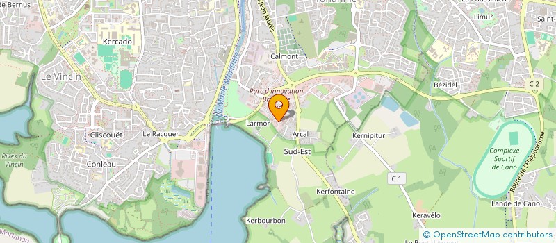 localisation de l'entreprise EPS EXPERTISES à VANNES