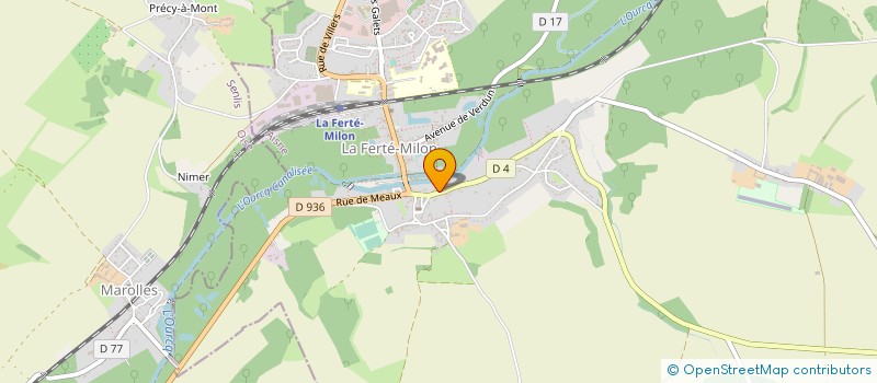 localisation de l'entreprise EPS FRANCE à LA FERTE-MILON