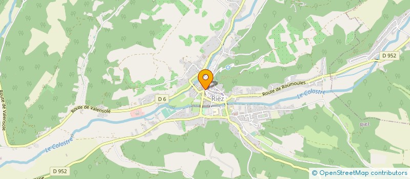 localisation de l'entreprise EPS LUMIERE DE RIEZ à RIEZ