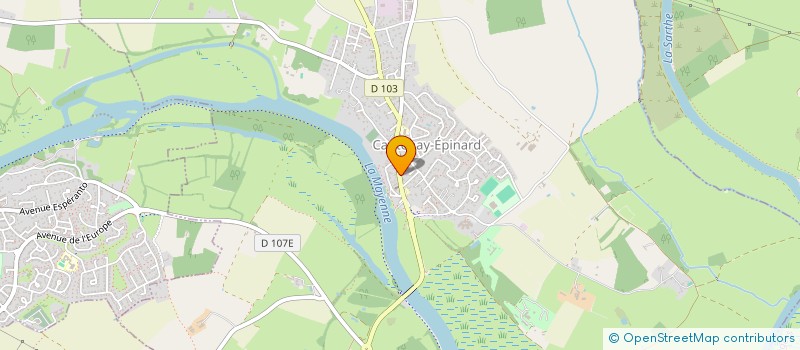 localisation de l'entreprise EPS SOLUTIONS  CANTENAY-EPINARD