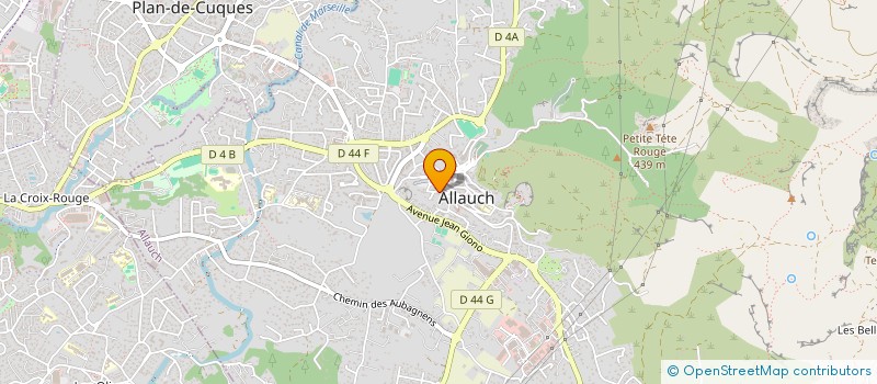localisation de l'entreprise EPSF à ALLAUCH