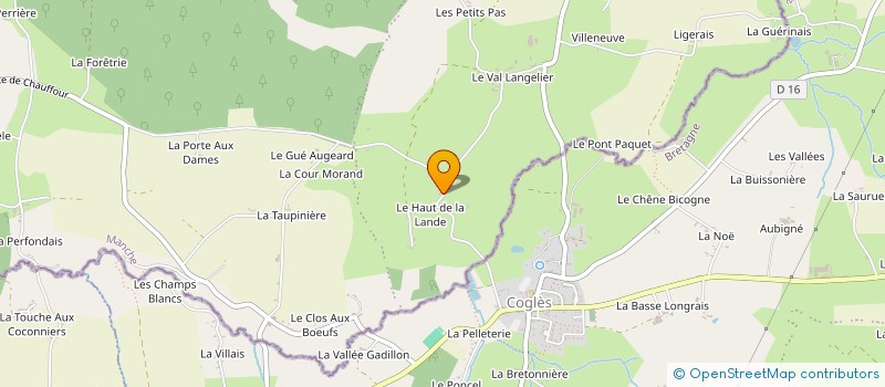 localisation de l'entreprise EPSG  SAINT-JAMES