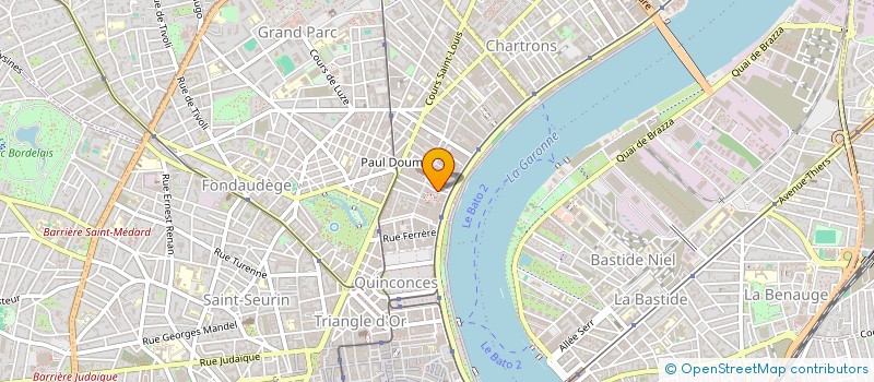 localisation de l'entreprise EPSICAP COINVEST  BORDEAUX