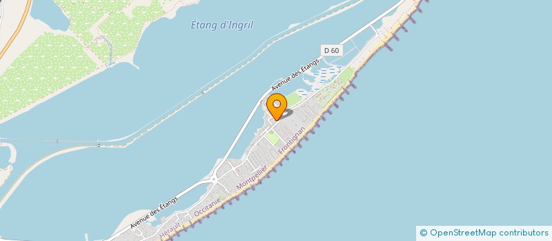 localisation de l'entreprise EPSIDIA à FRONTIGNAN