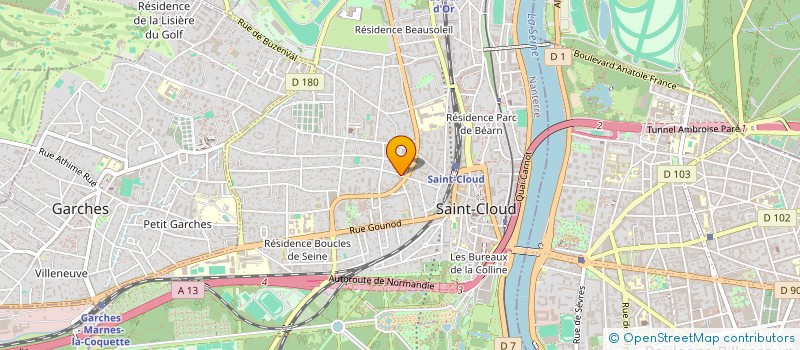 localisation de l'entreprise EPSIGN à SAINT-CLOUD