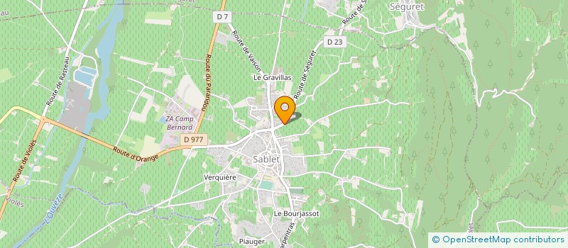 localisation de l'entreprise EPSILEANE  SABLET