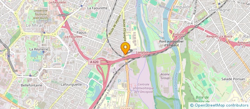localisation de l'entreprise EPSILINE à TOULOUSE