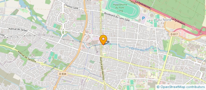 localisation de l'entreprise EPSILINK à PAU