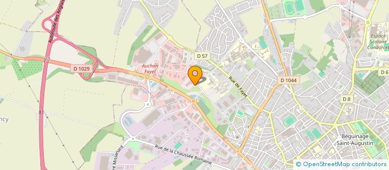 localisation de l'entreprise EPSILOG à SAINT-QUENTIN