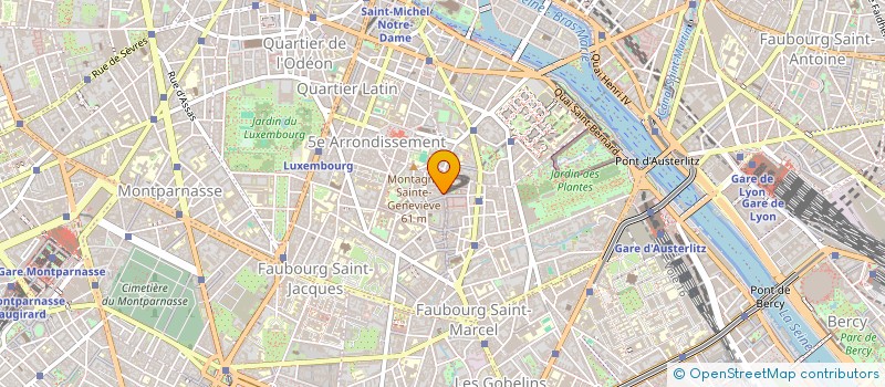 localisation de l'entreprise EPSILON  PARIS