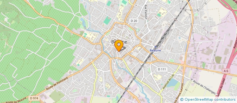 localisation de l'entreprise EPSILON à BEAUNE