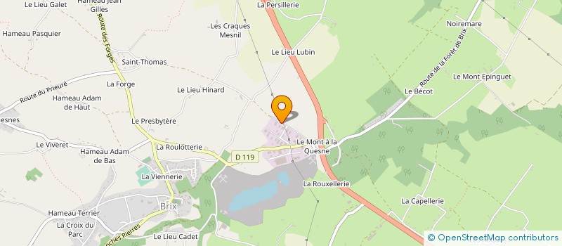 localisation de l'entreprise EPSILON  BRIX