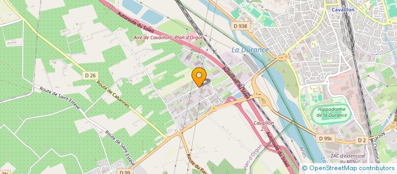 localisation de l'entreprise EPSILON  CAVAILLON