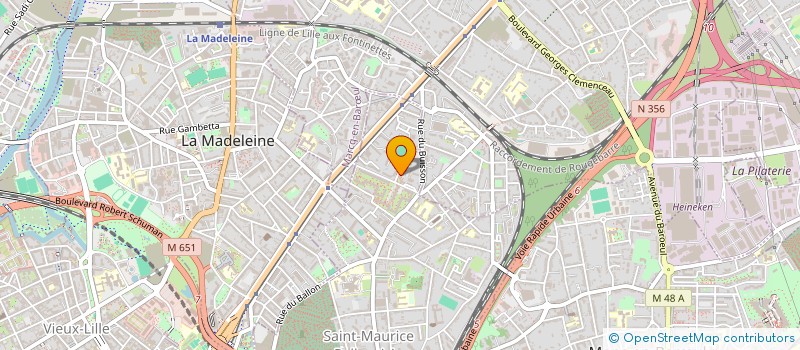 localisation de l'entreprise EPSILON à LILLE