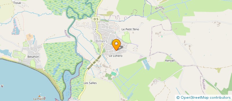 localisation de l'entreprise EPSILON  BILLIERS