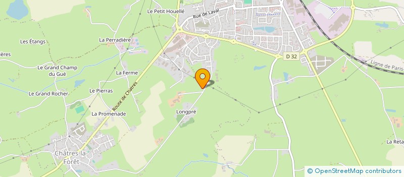 localisation de l'entreprise EPSILON  EVRON