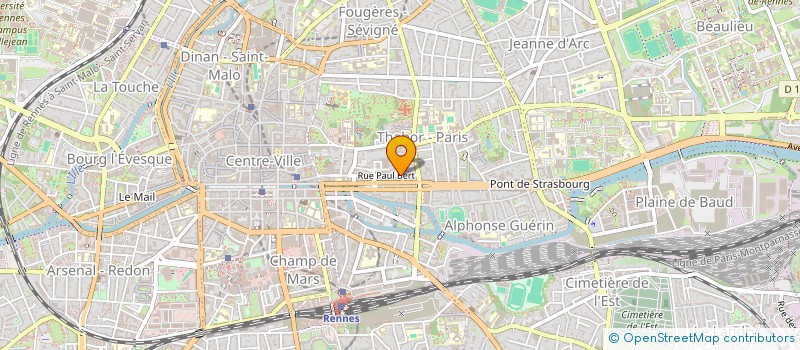 localisation de l'entreprise EPSILON  RENNES