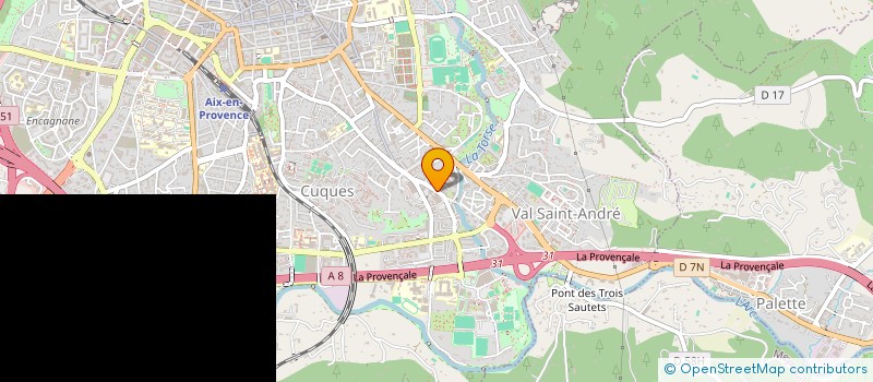 localisation de l'entreprise EPSILON à AIX-EN-PROVENCE