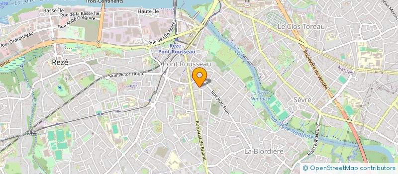 localisation de l'entreprise EPSILON ADMINISTRATIF à REZE