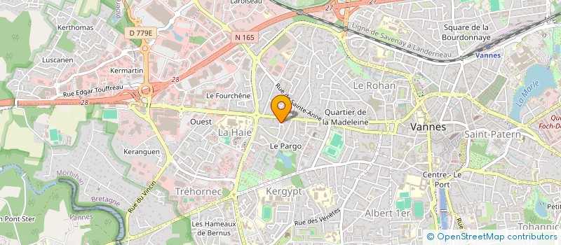 localisation de l'entreprise EPSILON CLIPPER à VANNES