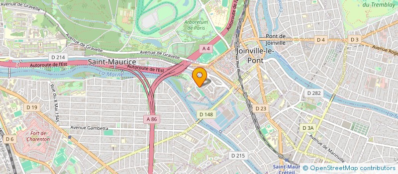 localisation de l'entreprise EPSILON CONSEIL EXPERTISE ET COMMISSARIAT AUX COMPTES  ENGHIEN-LES-BAINS