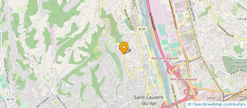 localisation de l'entreprise EPSILON EQUIPEMENTS  SAINT-LAURENT-DU-VAR