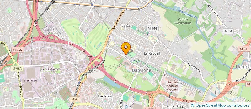 localisation de l'entreprise EPSILON INVEST à VILLENEUVE-D'ASCQ