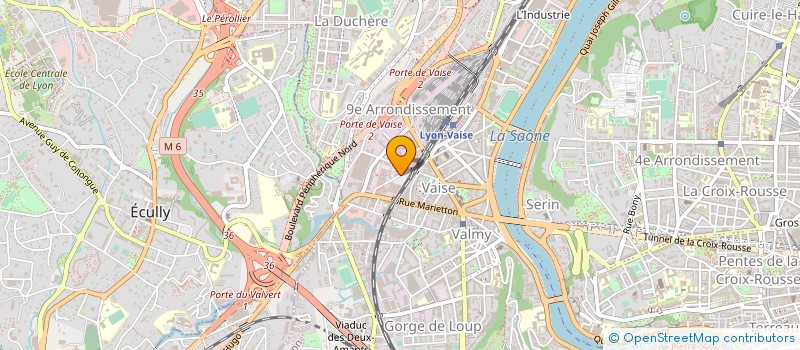 localisation de l'entreprise EPSILON INVESTISSEMENTS  LYON