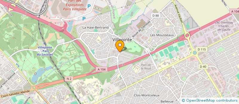 localisation de l'entreprise EPSILON LOGISTIQUE  PARIS