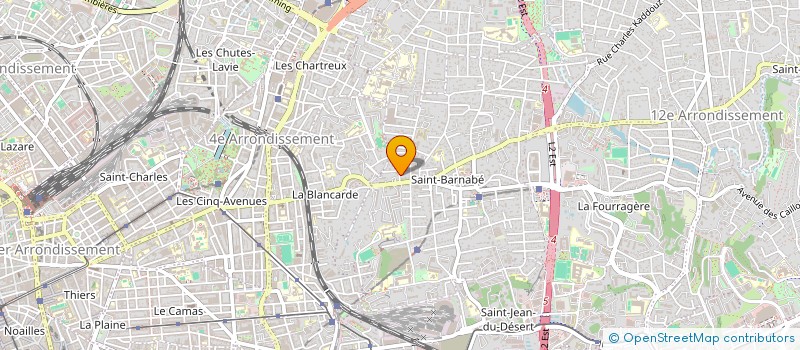 localisation de l'entreprise EPSILON R à MARSEILLE