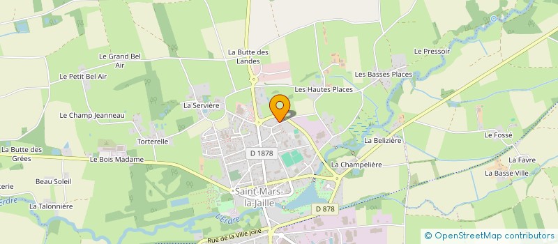 localisation de l'entreprise EPSILON RACING COMPETITION SOLEX  VALLONS-DE-L'ERDRE