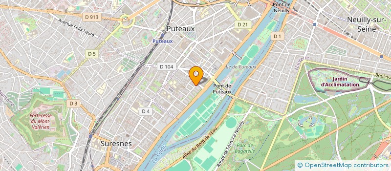 localisation de l'entreprise EPSILON TELECOM à PUTEAUX
