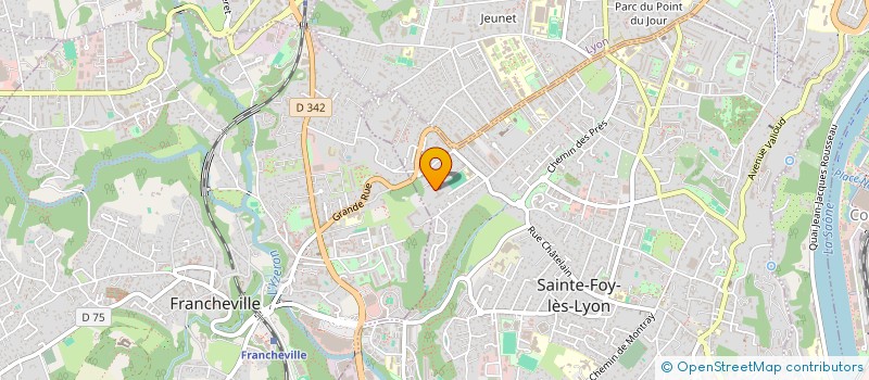 localisation de l'entreprise EPSILON VEGA à SAINTE-FOY-LES-LYON