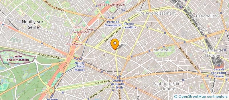 localisation de l'entreprise EPSILONE  PARIS