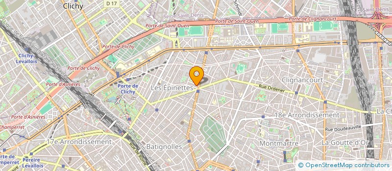 localisation de l'entreprise EPSILONE  PARIS