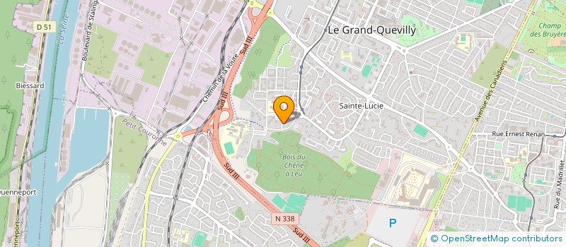 localisation de l'entreprise EPSILONE à LE GRAND-QUEVILLY