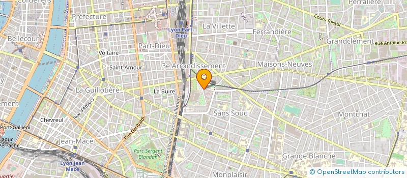 localisation de l'entreprise EPSILYON à LYON