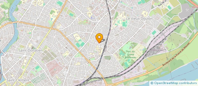 localisation de l'entreprise EPSITEK à NANTES